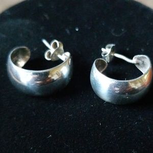 925 Silver wife Hoop earrings